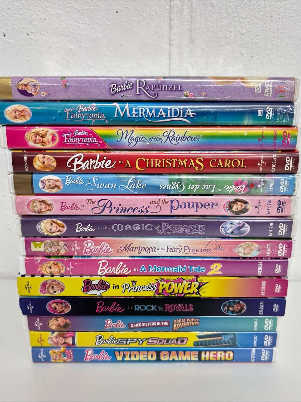 Barbie DVD Bundle (Lot of 14) 2002-2017